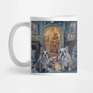 CHRISTMAS DOGS: French Bulldogs special Christmas edition Mug